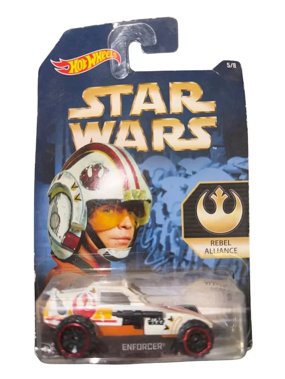 Hot Wheels Star Wars Enforcer Rebel Alliance Die-Cast Car 5/8 Disney Ages 3+